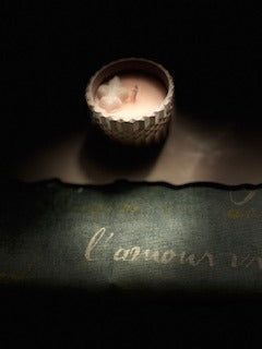 Rustic Artisan Candles with Decorative Toppings - Handcrafted Collection