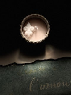 Rustic Artisan Candles with Decorative Toppings - Handcrafted Collection