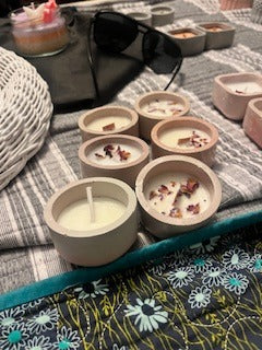 Modern Square Soy Candles - Minimalist Home Collection